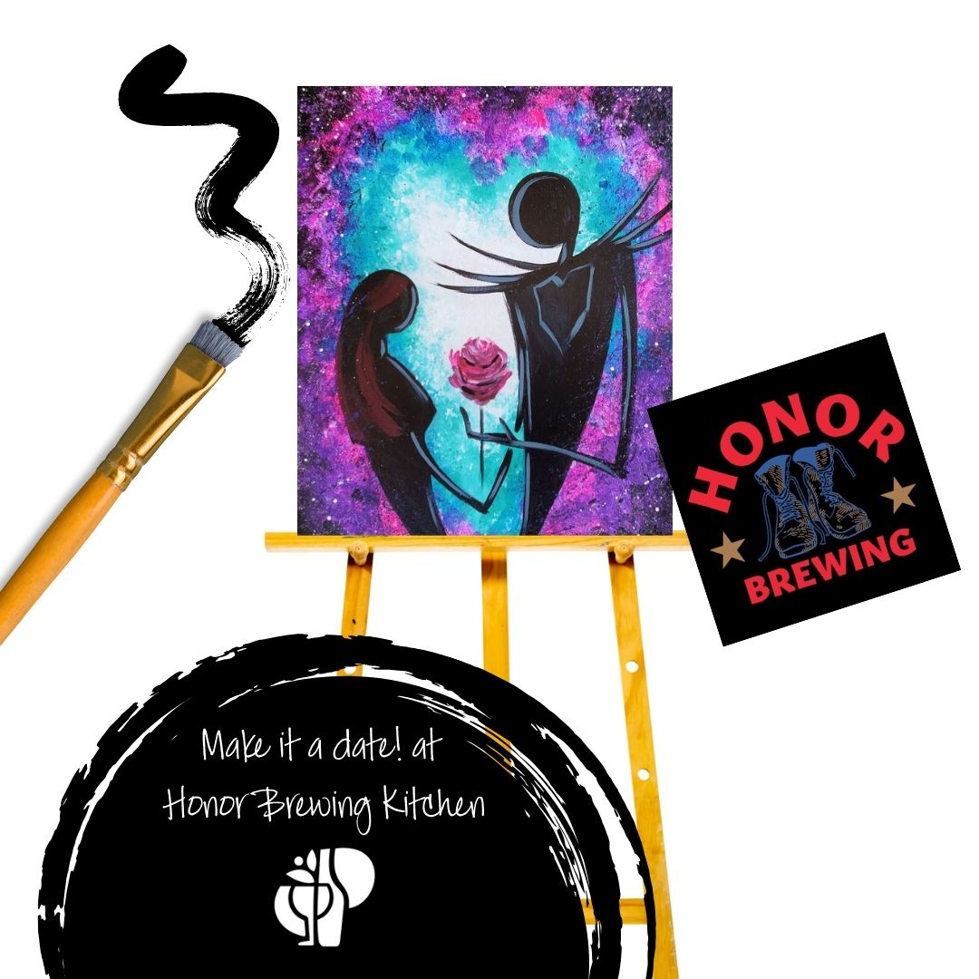 Painting at Honor Brewing Kitchen in Fairfax- Register directly (link below)